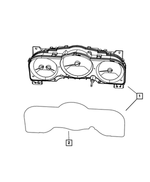 5172938AC - : Instrument Panel Cluster for Mopar Image