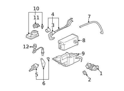 EGR System for 2004 Mitsubishi Galant #0