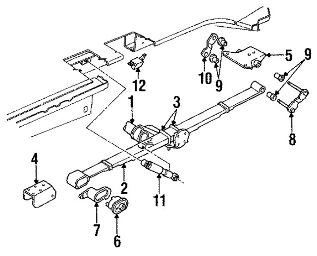 4743128 - Suspension: Suspension Shock Absorber for Mopar Image