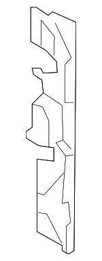 17117521121 - Cooling System: Radiator Bracket Seal for BMW: 1 Series M, 128i, 135i, 135is, 335d, X1, Z4 Image