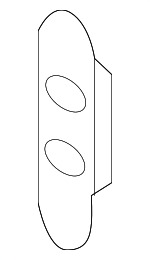 94078FC010 - Body: Upper Trim Panel Clip for Subaru Image