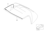 54348248886 - : Cable Harness Folding Top for BMW Image