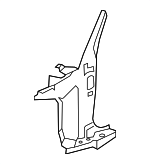 971809203YGRV - Body: Hinge Pillar Reinforced for Porsche Image