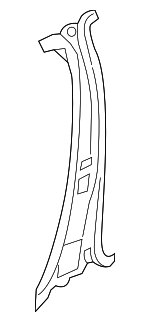 971809224AYGRV - Body: Inner Center Pillar for Porsche: Panamera Image