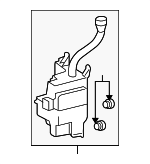 8531548100 - Body: Washer Reservoir for Lexus: RX400h Image