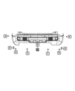 7MF58GXHAA - Frame, Bumper and Fascia: Park Assist Sensor for Mopar Image image