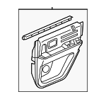 83753SJCA11ZA - : Door Trim Panel for Honda: Ridgeline Image