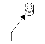 17212P2JJ00 - Engine: Air Inlet Duct Insulator for Honda: Accord, Civic, CR-V, HR-V, Insight, Odyssey, Passport, Pilot, Ridgeline Image