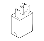 RLY3 - Electrical: Motorcraftâ„¢ Relay for Ford: EcoSport, Edge, Escape, Expedition, Explorer, F-150, F-250 Super Duty, F-350 Super Duty, F-450 Super Duty, Fiesta, Fusion, Mustang, Police Interceptor Sedan, Police Interceptor Utility, Police Responder Hybrid, Ranger, Special Service Police Sedan, SSV Plug-In Hybrid, Taurus, Transit Connect | Lincoln: Continental, MKS, MKT, MKX, MKZ, Nautilus, Navigator | Mercury: Mariner Image