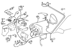 2015403205 - Electrical Equipment and Instruments: Wiring Harness for Mercedes-Benz: 190D, 190E Image