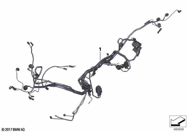 61111539463 - : Main Wiring Harness for BMW-Motorrad Image