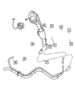 55360619AC - Fuel: Fuel Filler Sleeve for Mopar Image