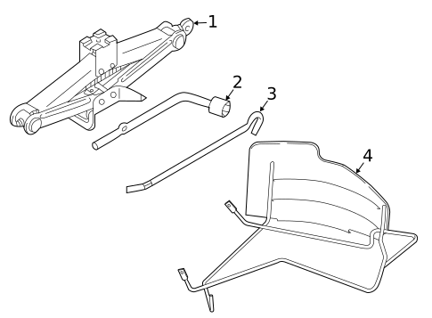 Jack & Components for 2018 Mitsubishi Outlander #0