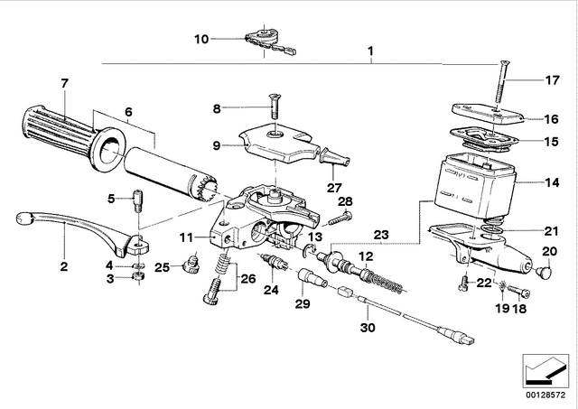 32721457039 - : Cover for BMW-Motorrad Image