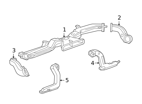 Ducts for 2014 Chevrolet Camaro #0