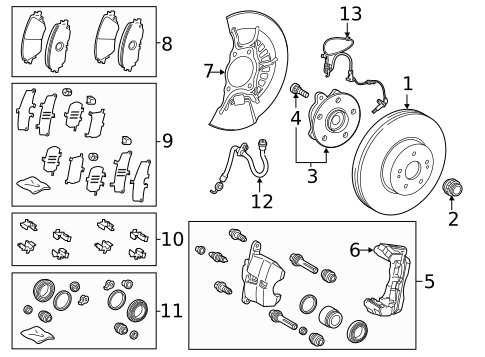 Anti-Lock Brakes for 2019 Toyota Camry #0