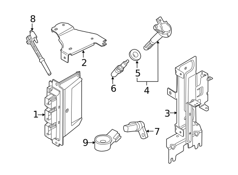 Secondary Ignition for 2013 Ford Mustang #0