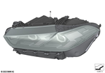 63115A78401 - Lighting: Led Headlight Ahl Left for BMW Image