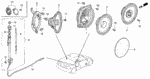 39120SM4A01 - Electrical/Exhaust/Heater/Fuel: SPEAKER ASSY. (6.5") (SINGLE) (MATSUSHITA) for Honda Image