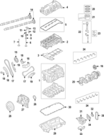 11318506656 - : Chain 113030 for BMW: 328d, 328d xDrive, 530i, 535d, 535d xDrive, 540d xDrive, 540i, 740Ld xDrive, X3, X5 Image