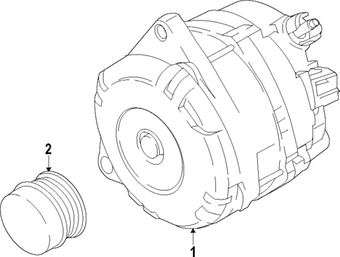 Alternator for 2022 Ford Expedition #0