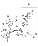 4446612 - 4-Speed; Automatic VLP Transaxle: Parking Brake Sprag Cup for Mopar Image