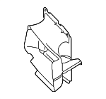 7L6117336A - Cooling System: Intake Duct for Volkswagen Image