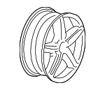 9192614 - Suspension: Wheel, Alloy for Volvo: C70 Image