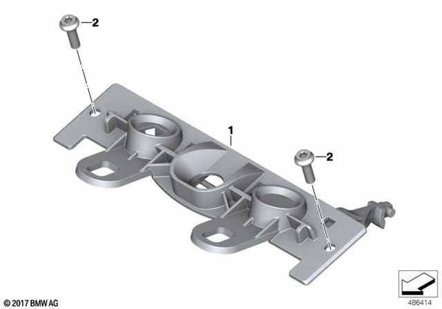 52538564853 - Seats and Seat Bench: Seat Bench Locking System -  for BMW-Motorrad Image