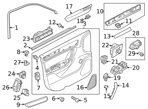 Bulbs - Chassis for 2017 Volkswagen Touareg #3