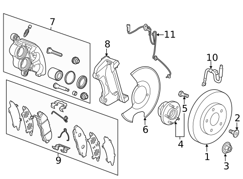 Brake Hydraulics for 2022 Chevrolet Traverse #0