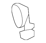 5G0810221 - Body: End Plate for Volkswagen: e-Golf, Golf, Golf Alltrack, Golf R, Golf SportWagen, GTI Image