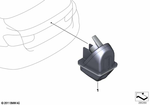 66539240351 - Distance Systems, Cruise Control: Reversing Camera for BMW: 228i, 228iX, 230i, 230iX, 320i, 320iX, 328d, 328dX, 328i, 328iX, 330e, 330i, 330iX, 335i, 335iX, 340i, 340iX, 428i, 428iX, 430i, 430iX, 435i, 435iX, 440i, 440iX, 528i, 528iX, 535d, 535dX, 535i, 535iX, 550i, 550iX, 740i, 740LdX, 740Li, 740LiX, 750i, 750iX, 750Li, 750LiX, 760Li, BMW ALPINA B7, BMW ALPINA B7L, BMW ALPINA B7LX, BMW ALPINA B7X, Hybrid 3, Hybrid 5, Hybrid 7, Hybrid 7L, Hybrid X6, M2, M2 Competition, M235i, M235iX, M240i, M240iX, M3, M4, M4 CS, M4 GTS, M5, X1 28i, X1 28iX, X1 35iX, X3 28iX, X3 35iX, X5 3.0si, X5 3.5d, X5 35dX, X5 35iX, X5 4.8i, X5 50iX, X5 M, X6 35iX, X6 50iX, X6 M Image image