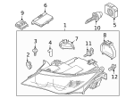 7149110670 - Electrical: Headlamp Assembly Bolt for BMW Image