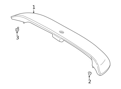 Spoiler for 2007 Suzuki Aerio #0