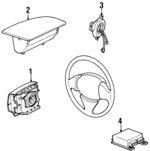 KL66LAZAC - Electrical: Driver Air Bag for Chrysler: Sebring Image