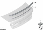51628092094 - : Primed Rear Spoiler for BMW Image