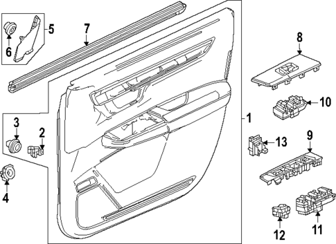 Mirrors for 2025 Honda CR-V #1