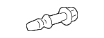 90109A0064 - Exhaust: Muffler Bolt for Scion: iM, iQ, tC, xA, xB, xD | Toyota: 4Runner, Avalon, C-HR, Camry, Celica, Corolla, Corolla Cross, Corolla iM, Echo, FJ Cruiser, GR Corolla, Highlander, Land Cruiser, Matrix, MR2 Spyder, Paseo, Prius, Prius AWD-e, Prius C, Prius Plug-In, Prius Prime, Prius V, RAV4, Sequoia, Sienna, Tacoma, Tercel, Tundra, Venza, Yaris Image