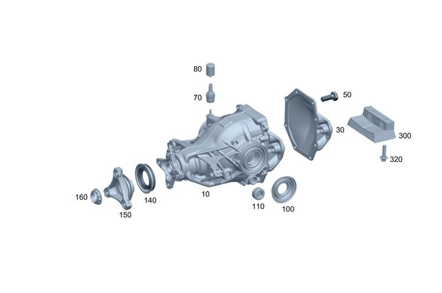 2363500601 - : Rear Axle Differential for Mercedes-Benz Image