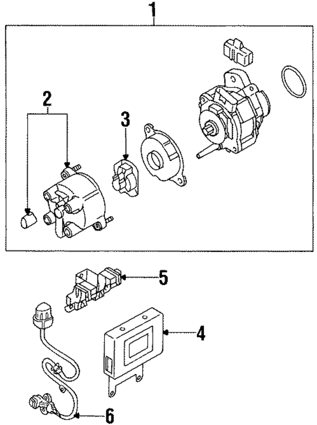 MD619216 - : Rotor for Mitsubishi Image