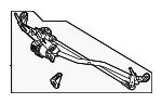 2548209000 - Body: Motor &amp; Linkage for Mercedes-Benz Image