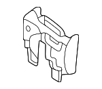 2438885000 - Entertainment &amp; Telematics: Park Assist Camera Bracket for Mercedes-Benz Image