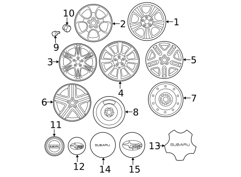 Covers & Trim for 2007 Subaru Forester #0
