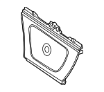 23269023027P64 - Body: Rear Trim for Mercedes-Benz Image