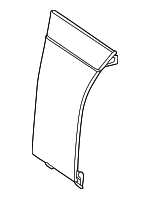 23269035017P64 - Body: Lower Trim Panel for Mercedes-Benz Image