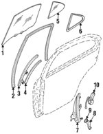 822224B000 - : Sash Channel for Nissan: Sentra Image