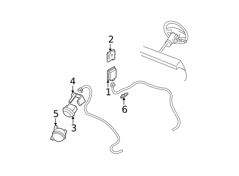 Cruise Control System for 1994 GMC Safari #0