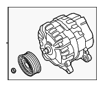 9A1603016AX - : Alternator for Porsche: Boxster, Cayman Image