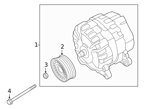 Alternator for 2015 Porsche Boxster #0